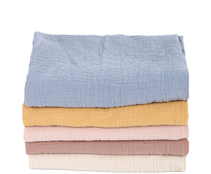 81*41*13cm Muslin Cotton Fabric New <strong>Classic</strong> Plain Color <strong>Crib</strong> Sheets Cot Bassinet Sheets Bed Bedding Set Baby Mattress Cover - Product Image 4