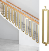 Balustres rectangulaires en fer forgé |   Rampe d'escalier moderne, garde-corps de balcon, clôture de sécurité extérieure pour villa