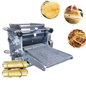 Automatic Grain Corn Tortilla Crepe Blini Manufacturing Machine For Home Businesses Roti Chapati Flatbread Tostada Galette Maker