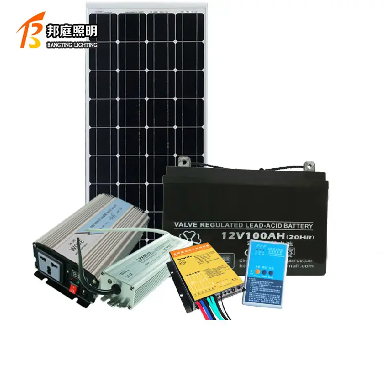 Complete Set Zonne-Energie Paneel Prijs 3kw Off Grid Thuis Solar Kit Zonnestelsel Voor Thuis