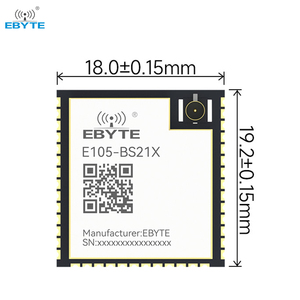 อีไบท์ E105-BS21X UART การส่งข้อมูลแบบไร้สายโมดูลนีร์ลิงค์ เอสแอลอี 2.4GHz โปรโตคอล SLE1.0 BLE5.2 โมดูลบีแอลอี สตาร์แฟลช - Product Image 2