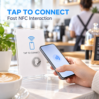 Sofort Lieferbar Wasserdichter NFC RFID Aufkleber NTAG213/215/216 13,56MHz Passiver Klebechip-Tag für Mobile Mitgliedskarten Hotels