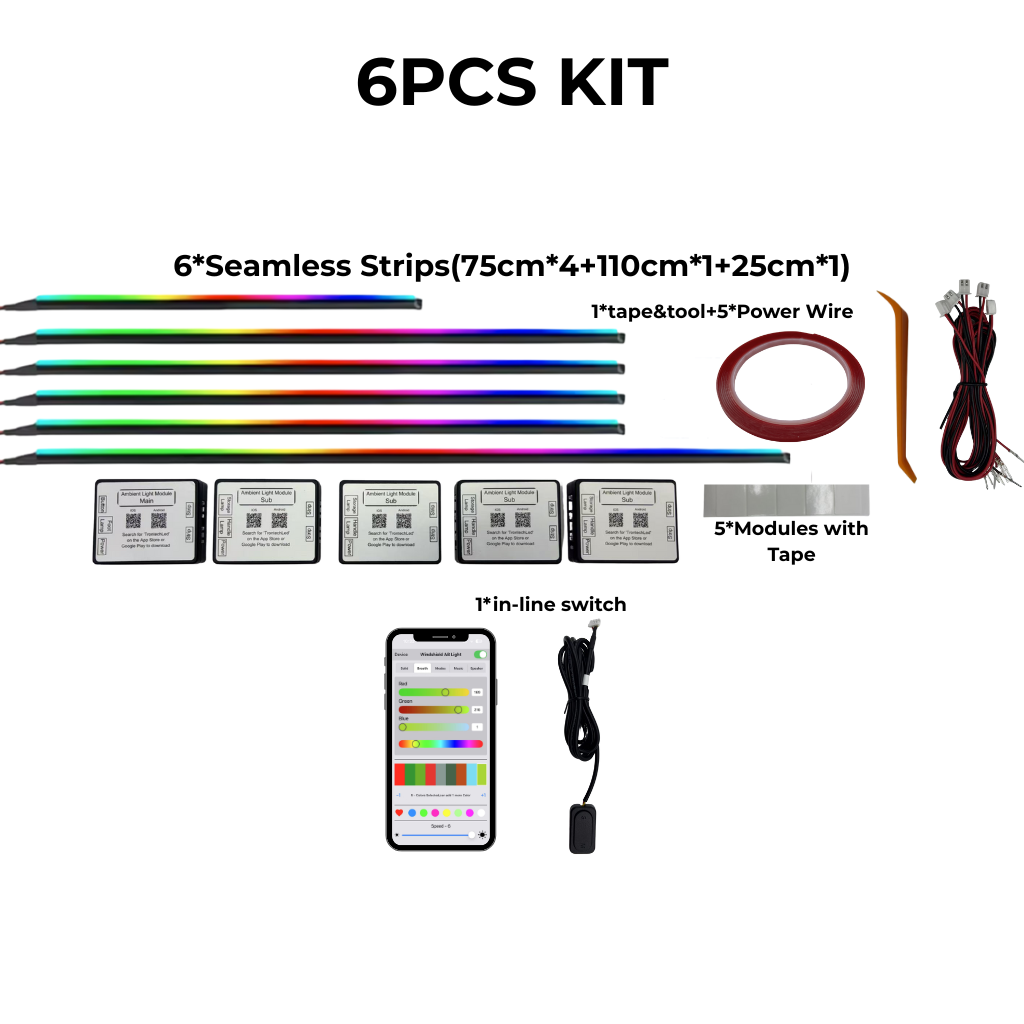 Chaser RGB - 6 en 1