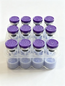 100mg 99% Pure GHK-CU Blue Copper Freeze-Dried Powder (<b>Syntheses</b> Material Intermediates) for Cosmetics Raw Materials - Product Image 2