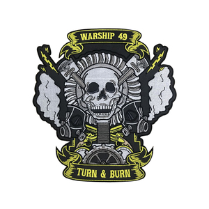 Miếng Vá Thêu Tự Dính Hình Trái Tim Bằng Sắt Thêu Theo Yêu Cầu - Product Image 6