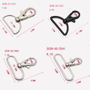 Móc khóa xoay bằng kim loại cho dây xích chó, móc cài dây dẫn thú cưng - Product Image 5