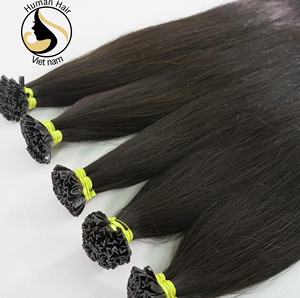 Extensiones de cabello humano brasileño Remy de alta calidad, venta al por mayor, Nano/V/U/punta plana/i-tip, proveedor de cabello Natural crudo vietnamita - Product Image 5