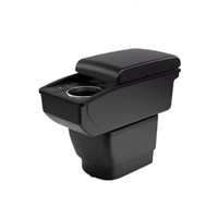 Boîte de rangement pour accoudoir de voiture MAZDA 2, pièces de rechange avec porte-gobelet, accessoires automobiles