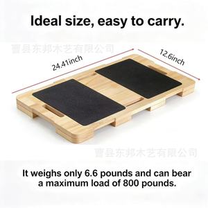 แผ่นรองออกกำลังกายแบบปรับได้พร้อมสายรัดยางยืดสำหรับออกกำลังกายที่บ้าน - Product Image 4