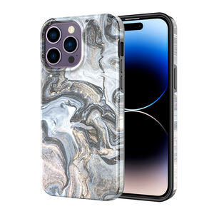 Custodia per telefono <span class=keywords><strong>cellulare</strong></span> tpu IMD con <span class=keywords><strong>stampa</strong></span> a curvatura completa per iPhone 15 14 Pro Max - Product Image 2