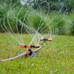 Sistema de Riego Automático con Engranaje de 360 Grados, <span class=keywords><strong>Aspersor</strong></span> Giratorio de 3 Vías para Jardín y Césped - Product Image 3