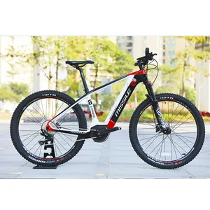 E אופני פחמן מסגרות אוויר מרחוק מזלג mtb 14AH ebike ערכת עם סוללות עבור 27.5 downhill 36V