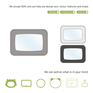 Accessori personalizzabili <span class=keywords><strong>per</strong></span> seggiolini <span class=keywords><strong>auto</strong></span>-struttura in tessuto acrilico specchio <span class=keywords><strong>per</strong></span> <span class=keywords><strong>auto</strong></span> <span class=keywords><strong>per</strong></span> il Comfort e la sicurezza del bambino - Product Image 2