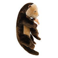 Peluche Otter Crab Hug – Jouet en peluche super doux rembourré de coton 30 cm, anti-stress pour les fiançailles