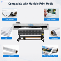 Máquina de Impresión de Vinilo de Gran Formato con Sistema Automático de Suministro de Tinta
