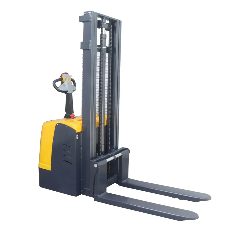 Factory Customized 1.5t Stand Drive Full Electric Stacker Electric Lifting Forklift Hydraulic Electric Stacker