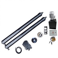 Échelle de chargement bidirectionnelle simple avec vérin hydraulique et rail de guidage, pour usage domestique et atelier, ensemble complet