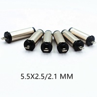 Connecteur Prise Jack DC 5521 / 5525 / 55 / 21 / 25 / 5.5 / 2.1 / 2.5 / 5.5x2.1 mm / 5.5x2.5 mm / 5.5mm / 2.1mm / 2.5mm