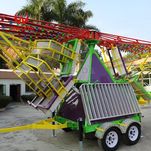 Manège de fête foraine portable, équipement de parc d'attractions, chaise volante à bascule montée <span class=keywords><strong>sur</strong></span> <span class=keywords><strong>remorque</strong></span>, manège de carnaval à <span class=keywords><strong>vendre</strong></span> - Product Image 3