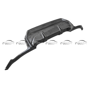 Difusor Trasero de Fibra de Carbono Seca con Aletas y Alerón Estilo 3D 1x1 de Tejido Liso para BMW Serie 2 COUPE G42 M240 Auto Tuning - Product Image 4