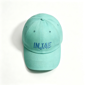 Casquette de baseball vert menthe à 6 panneaux, chapeau brodé INJAE, réglable, léger, respirant, chapeau de soleil pour le golf, la randonnée, la course à pied - Product Image 4