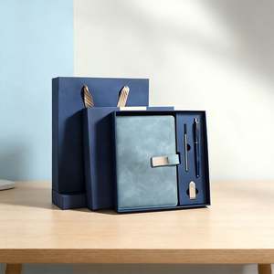 Cadeaux promotionnels, souvenirs, cadeaux d'entreprise personnalisés, ensemble cadeau de bureau avec logo, carnet, stylo, tasse isotherme, ensemble cadeau d'entreprise - Product Image 4