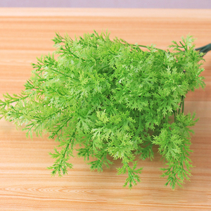 Branches de plantes artificielles, Faux buis, <span class=keywords><strong>feuillage</strong></span> de fausse végétation réaliste avec tige pour jardin, mariage, décoration de bureau - Product Image 1