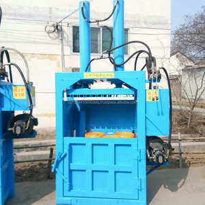 Factory Price Vertical Baler Machine With Strapping <b>Waste</b> Paper Compressor Hydraulic Vertical Baler Pet Bottles Compactor - Product Image 5