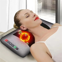 Faltbare Ganzkörper-Massagematte, Heiz- und Vibrationsmassagegerät für Nacken, Schulter, Rücken, Beine, für Zuhause und Auto Geeignet
