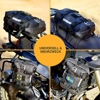 Sacoche latérale de moto étanche 7L, sacoche de selle, bagage pour Enduro, Touring, Voyage, directement de l'usine