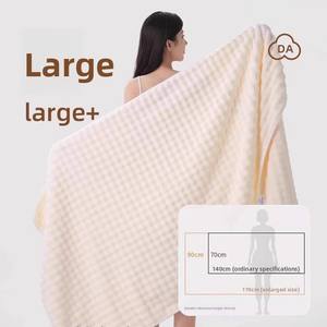 Toalla de Baño de Terciopelo de Coral Antibacteriana 7A, Secado Rápido, Gruesa, Absorbente, Ideal para Regalo - Product Image 2