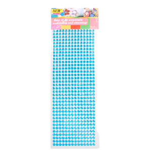 Autocollants décoratifs en strass acryliques autocollants de 6 mm pour voiture, 504 pièces, pour cadeaux promotionnels et <span class=keywords><strong>scrapbooking</strong></span> - Product Image 1