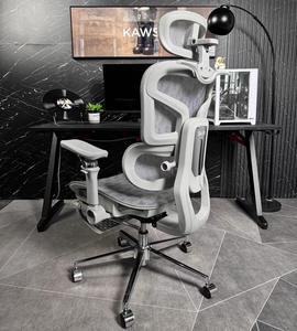 Accoudoirs réglables 3d Support lombaire à haut dossier pour ordinateur Home Office Desk Chairs Ergonomic Chair - Product Image 2