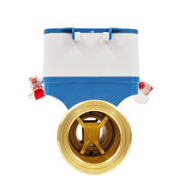 Compteur d'eau intelligent à ultrasons DN40 LORAWAN 4G, débitmètre électronique à ultrasons, alimentation par batterie, compteur d'eau prépayé IN865, usage domestique