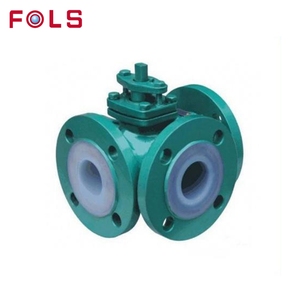 Q41F-10C/16C DN25 Fluorine Ball Flange End <b>PTFE</b> - Product Image 5