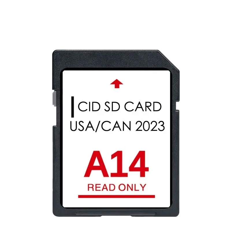 Пользовательские CID SD карта для A14 для автомобильной навигации