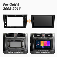 Autoradio Android 9 "pour Golf 6 2008-2016, lecteur multimédia DVD à écran tactile