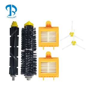 Ajuste para IroBots RoomBas <span class=keywords><strong>700</strong></span> Series 770 780 790 772 774 775 760 <span class=keywords><strong>Robot</strong></span> aspirador de doble rodillo principal Cepillo giratorio accesorios de prefiltro - Product Image 1