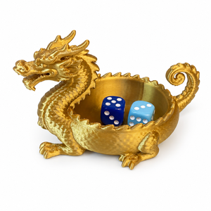 Bandeja para Dados de Mahjong con Diseño de Dragón Impreso en 3D, Regalo de Cumpleaños Moderno y Accesorio de Decoración para el Hogar para Noches de Juego - Product Image 6