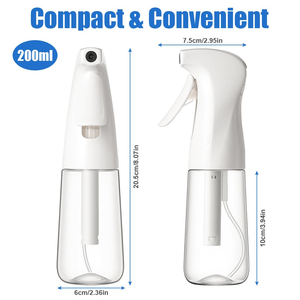 <b>200ml</b> Glass Oil Sprayer and Dispenser BBQ Cooking Sprayer Oil Kitchen Glass Spray <b>Bottle</b> Glass Spray <b>Bottle</b> Oil Spray <b>Bottles</b> - Product Image 2