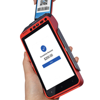 5.5 pouces NFC 4G WIFI Android Mobile Terminal de point de vente portable pour les HCC-Z100 de paiement de bus