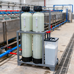 Équipement de purification d'eau par osmose inverse RO, pompe à pression PLC pour la filtration des sédiments et des particules suspendues, 1000L/heure - Product Image 4