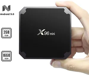 Sıcak satış X96 Mini Amlogic S905W 1gb 8gb tv kutusu x96 4k tam hd quad core akıllı tv kutusu internet tv kutusu için