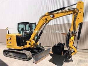 Mini-excavatrice d'occasion de 6 tonnes d'origine japonaise en bon état, excavatrice 306, petite machine de terrassement - Product Image 2