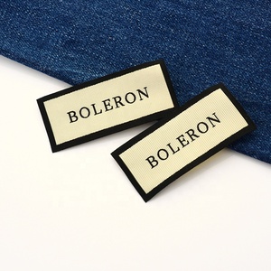 Tùy Chỉnh Grosgrain Biểu Tượng Riêng Cổ Dệt Quần Áo Thẻ Nhãn Cho Trang Phục Quần Áo - Product Image 3