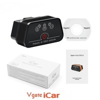 Escáner vgate Icar2 OBD2 de alta calidad Vgate Icar Bluetooth 3,0 para Windows/Android Auto ICAR 2 BT OBD lector de código herramienta de diagnóstico