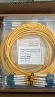 Câble de raccordement optique FTTX FTTH FTTR Simplex LC UPC/LC UPC SM 1m 0.9mm/2.0mm/3.0mm Câble de saut Connecteur de fibre optique pour 4G