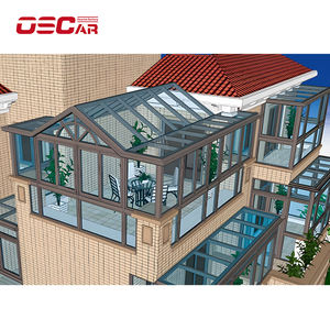 Invernadero Prefabricado Retráctil de Vidrio Verde Estándar Australiano para Piscina - Product Image 3