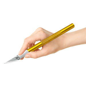 Ensemble de couteaux à graver en acier antidérapant avec # Couteau artisanal à 11 lames pour bricolage, réparation de téléphones portables, outils à main pour la réparation de circuits imprimés - Product Image 4