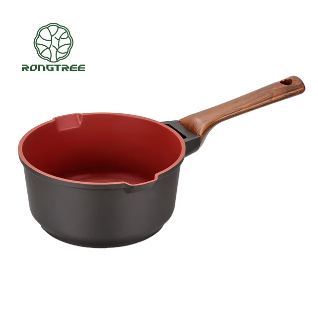 Nấu ăn nồi và không dính Frying Pan Set nhôm đồ nấu nướng với thiết kế cổ điển vật liệu kim loại